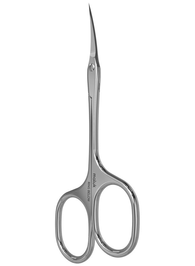 Maluk Professional Cuticle Scissors Ring Below